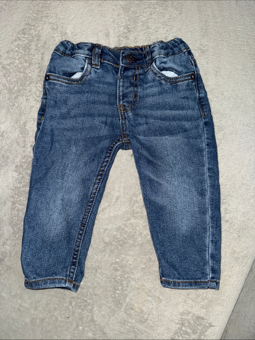 OshKosh B'gosh Dark Blue Elastic Waist Denim Jeans